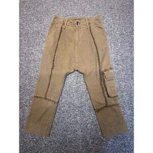 Faded Cloth Low Key Utility Pants Size XS EUC NWOT